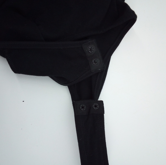 NWT PInk Victoria Secret NFL Game On Black Bodysuit 5th & Ocean S - Picture 8 of 11